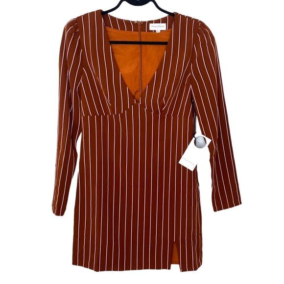 NWT Privacy Please Striped Mini Dress - Picture 3 of 10